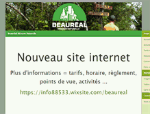 Tablet Screenshot of beaureal.ca